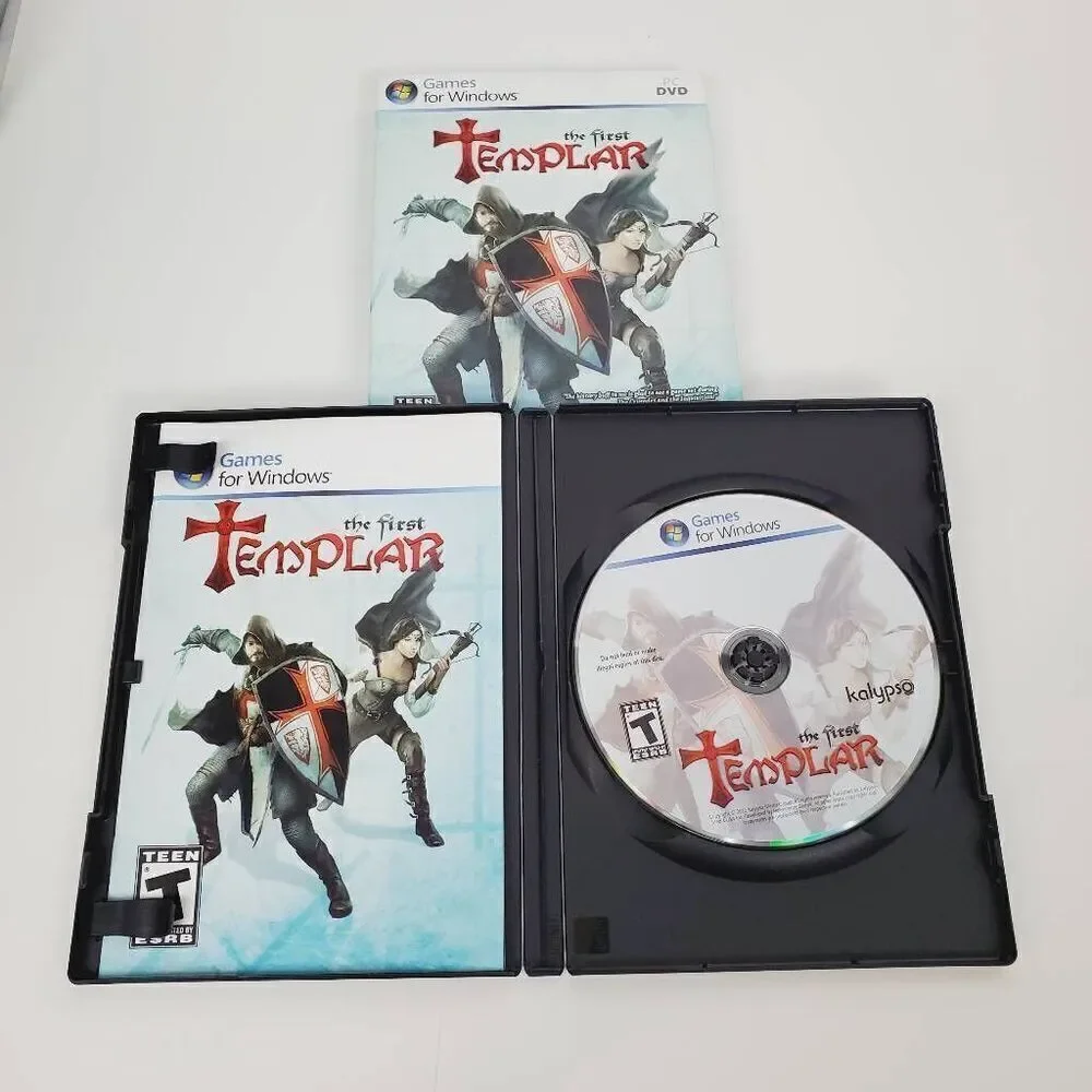The First Templar Video Game [PC CD-ROM]